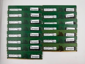 Lot (37) Mixed Brands/Speed 8GB PC4 DDR4 Desktop DIMM Memory - Picture 1 of 7