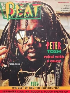 The Beat Reggae & African Music Magazine 1986 Peter Tosh  - Picture 1 of 1