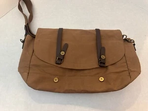 J.Crew Authentic - Messenger Bag - Brown Canvas - Picture 1 of 6