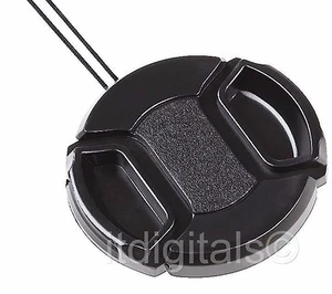 Snap-on Front Lens Cap For Fuji Fujifilm Finepix S3400 S-3400 Camera Direct Fit - Picture 1 of 1
