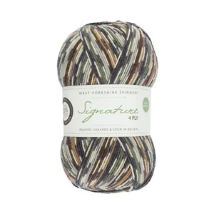 West Yorkshire Spinners Signature 4 Ply Yarn Wool 100g - Owl (877) - Picture 1 of 3