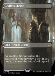 Godless Shrine Borderless Ravnica Remastered NM MTG - Picture 1 of 1