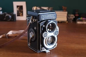 Rolleiflex 3.5F Planar White Face fully working 6x6 camera - Imagen 1 de 9