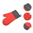 Silicone Oven Microwave Grilling Mitten Long