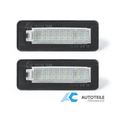 LED Kennzeichenbeleuchtung für Smart Fortwo Cabrio Coupe City-Coupe W450 W451 - Bild 1 von 3