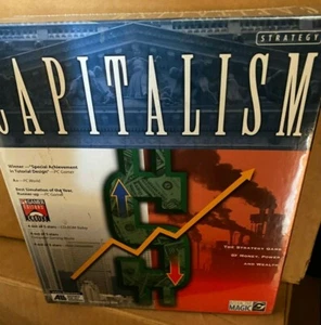 Capitalism Interactive Magic NEU SEALED RETAIL RARE Collector BIG BOX NIB - Bild 1 von 3