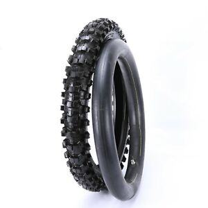 21" Front Tire 80/100-21 Tire & Tube 3.00-21 for Dirt Pit Bike Yamaha Motocross