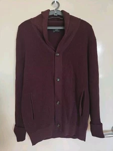 SABA Men's Cardigan Size S 100% Cotton - Picture 1 of 1