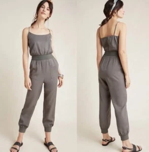 Anthropologie Jogger | Tuta Spaghetti Srap Grigio Verde Taglia xs - Foto 1 di 10