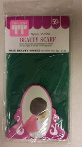 Vintage Schal! Beauty Schal! Nylon Chiffon! Unikat alter schwer zu findender Retro Artikel!  - Bild 1 von 2