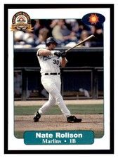 2001 Arizona Fall League Prospects #23 NATE ROLISON Florida Marlins ~B5QQ