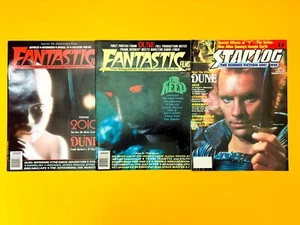 Lot of 3 Fantastic Films Magazine & Starlog Dune, 2010, V The Series, The Keep - Picture 1 of 12