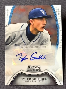 2011 Bowman Sterling AUTO Tyler Goeddel , item 1 - Picture 1 of 2