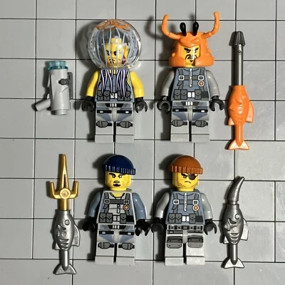LEGO Ninjago Shark Army Minifigure Lot Thug Jelly Jellyfish - Movie 70615 C3 36 - Image 1 of 2