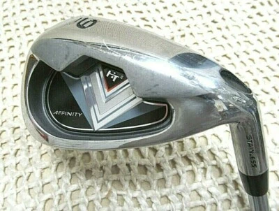 AFFINITY HT2 Stainless 9 Iron 36.25" RIGHT HANDED ~ Regular Flex Steel Shaft - Image 1 of 4