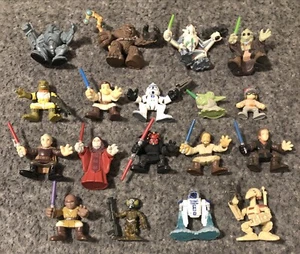(18) Vintage Playskool Star Wars Galactic Heroes Action Figures Hasbro LOT - Picture 1 of 6
