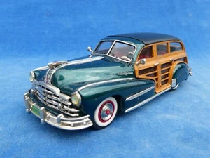 RARE ++ TOP ! CONQUEST MODELS 1:43 1948 PONTIAC STREAMLINER EIGHT N° 27 - Photo 1/12