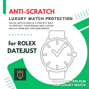 per Rolex Datejust Royal Orologio Pelle Orologio Pellicola Protettiva Antigraffio - Foto 1 di 69