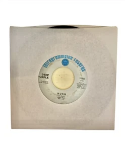 Vintage 1968 DEEP PURPLE Hush/One More Rainy Day 45 Tetragrammaton Records - Picture 1 of 3