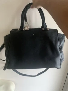 Cute Betty Jackson Black Large Leather Bag - Picture 1 of 11