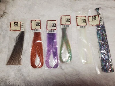 KRYSTAL FLASH - Material de pesca de perlas para atar moscas Hareline - Paquete de 5 colores  Foto 1 de 2