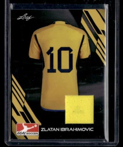 Reliquia de fútbol Leaf Goal 2023 usada en el juego Zlatan Ibrahimovic - Suecia - Imagen 1 de 2