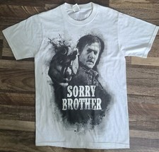 Size S The Walking Dead Sorry Brother Shirt Hand Signed By Madison Lintz Sophia