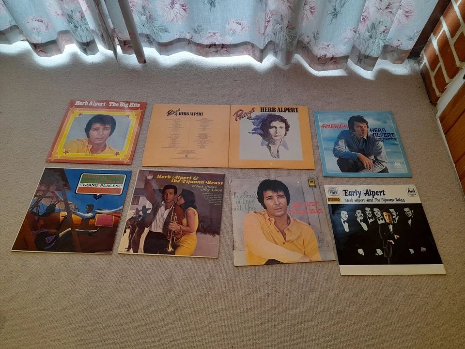 Collection of 8 Herb Alpert & The Tijuana Brass vinyl LPs Latin Records Greatest - Image 1 of 1
