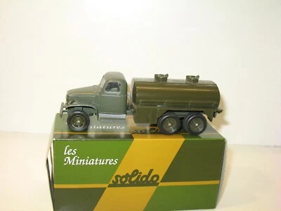 SOLIDO, Camion GMC Cisterne Militare Esercito Francese - Immagine 1 di 2