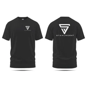 STAHLWERK T-Shirt Größe XXXL Kurzarm Hemd mit Logo Print 100% Baumwolle - Bild 1 von 7