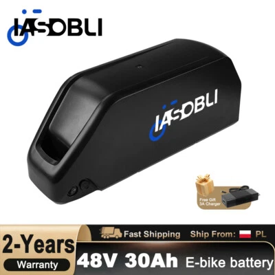 IASOBLI 48V 30Ah Ebike Akku Polly Shark Ebike Batterie Passt Für 1000W 1500W 500W 750W