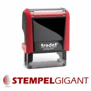 Trodat® Printy 4911 - 38x14mm - 4 Zeilen - inkl. Stempelplatte von STEMPELGIGANT - Bild 1 von 6