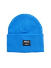 NWT $38 WeSC Brand Puncho Ribbed Cuffed Knit Winter Hat Beanie Suomi Blue