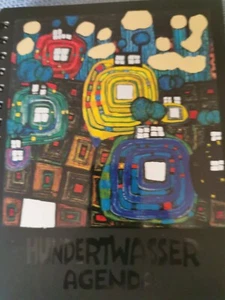 HUNDERTWASSER AGENDA  Dauer- Kalender - Bild 1 von 8