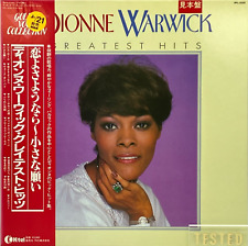Dionne Warwick Best Album Greatest Hits Promo LP Vinyl Record 1983 OBI Japan