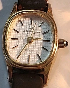 VINTAGE JULES JURGENSEN SWISS QUARTZ WOMEN'S WATCH NEW BATTERY WORKS GREAT - Picture 1 of 7