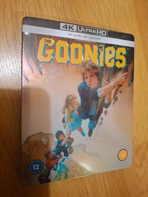 The Goonies - Limited Edition Steelbook 4K Ultra HD + Blu-Ray NEW SEALED  - Image 1 of 2