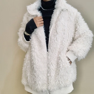 Совершенно новый американский орел меха куртка размер L - Изображение 1 из 4