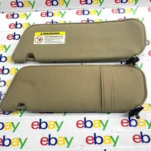 1989 - 2006 Ford Ranger Sun Visors Set Pair Driver Passenger Left Right OEM - Picture 1 of 8