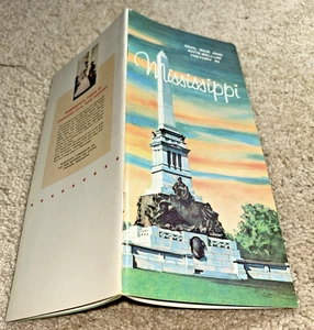 1960s MISSISSIPPI Brochure CIVIL WAR AND ANTE-BELLUM HISTORY - Picture 1 of 20