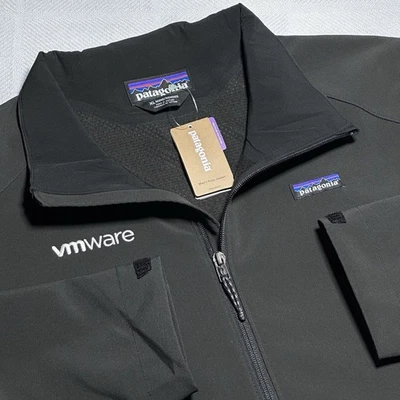 NEW Patagonia Adze Jacket Mens XL Black Softshell Wind Water Repellent NWT - Image 1 of 4