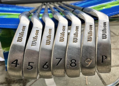 Juegos de hierro Wilson ProStaff de gran tamaño 4-P 7 piezas varilla de grafito damas-flexible derecha Foto 1 de 4