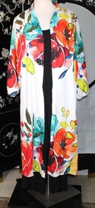 KARRIERE/FREIZEITHOSE MIT JACKE PLUS 3X SCHWARZ/ROT/WEISS MULTI - Bild 1 von 7