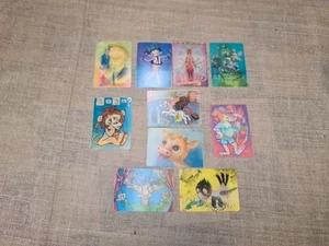 Set of 10 Pocket calendar 3D stereo lenticular Soviet Vintage overflow cartoons - Picture 1 of 24