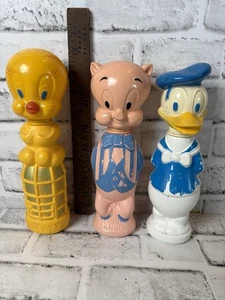 1960’s Colgate Soaky Character Bottles - Picture 1 of 10