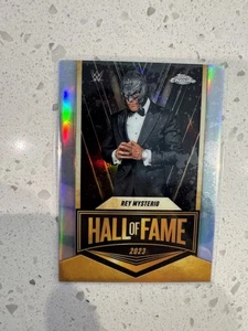 Rey Mysterio Hall Of Fame Insert 2025 TOPPS CHROME WWE EMB-RM - Picture 1 of 2