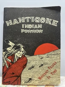 1982 Nanticoke Powwow Souvenir Program Book Moccasin Tracks in Time Milsboro, DE - Picture 1 of 17