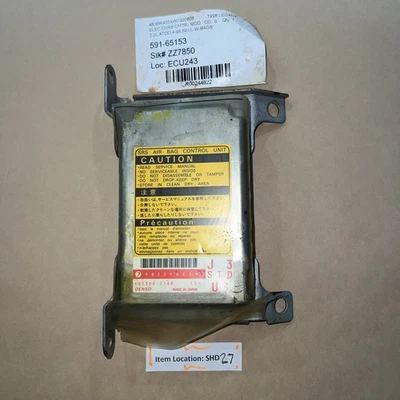 1998 SUBARU LEGACY 2.2L SRS BAG CONTROL UNIT MODULE 152300-2140 / 98221AC191 - Image 1 of 4