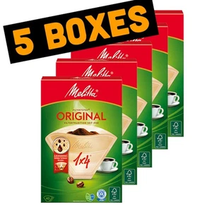 Melitta Compostable Paper Coffee Filter Original 1X4 - 40 filters - 5 boxes - Picture 1 of 1