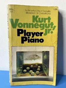 Player Piano Kurt Vonnegut Jr. (1974, Paperback) Dell Vintage FREE SHIPPING! - Picture 1 of 8